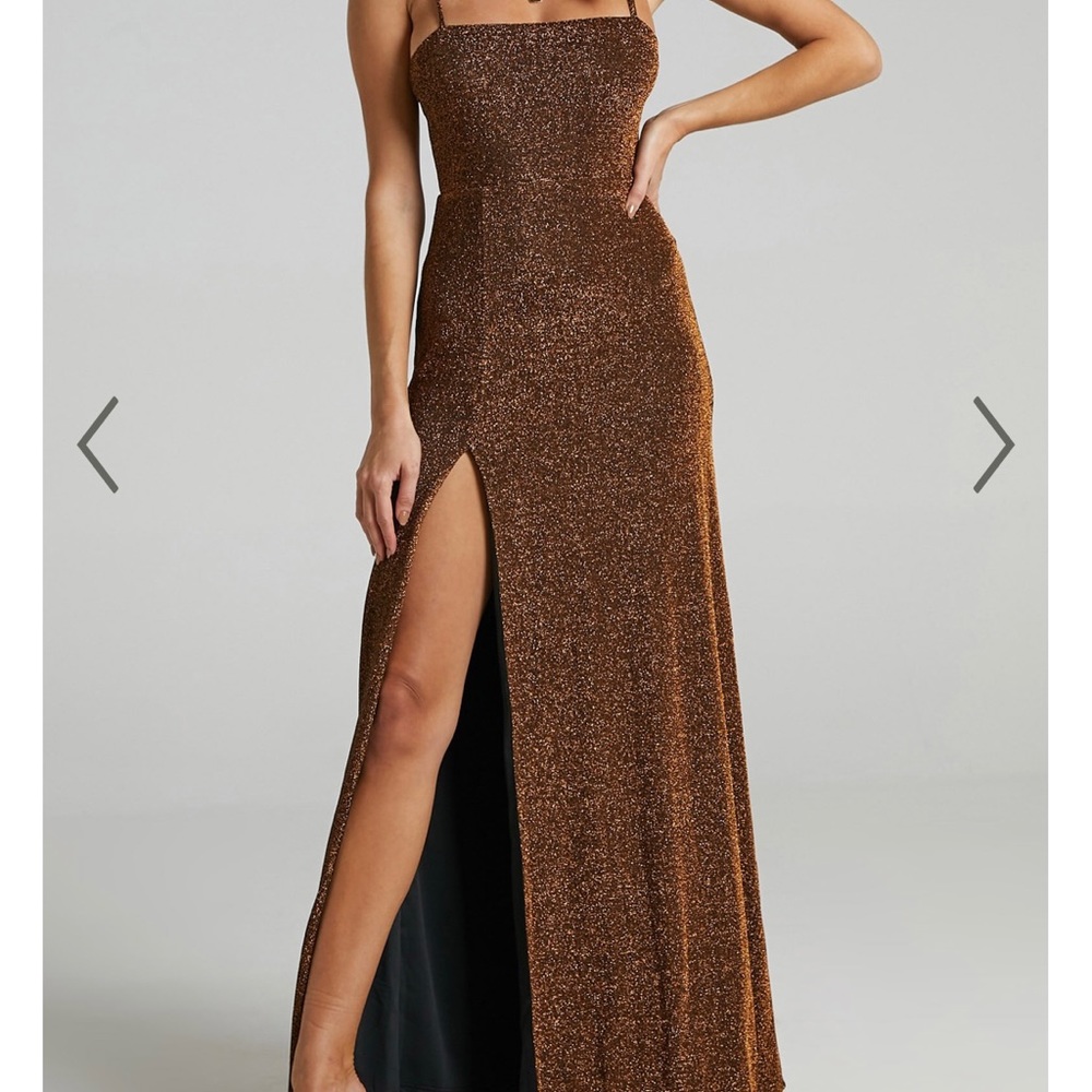 Copper Maxi Dress